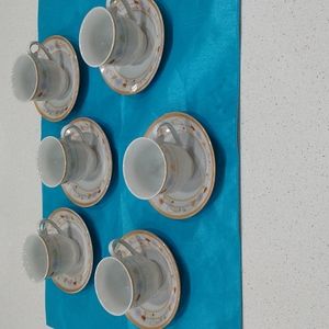 Vintage Elegance Wincy porcelain espresso set